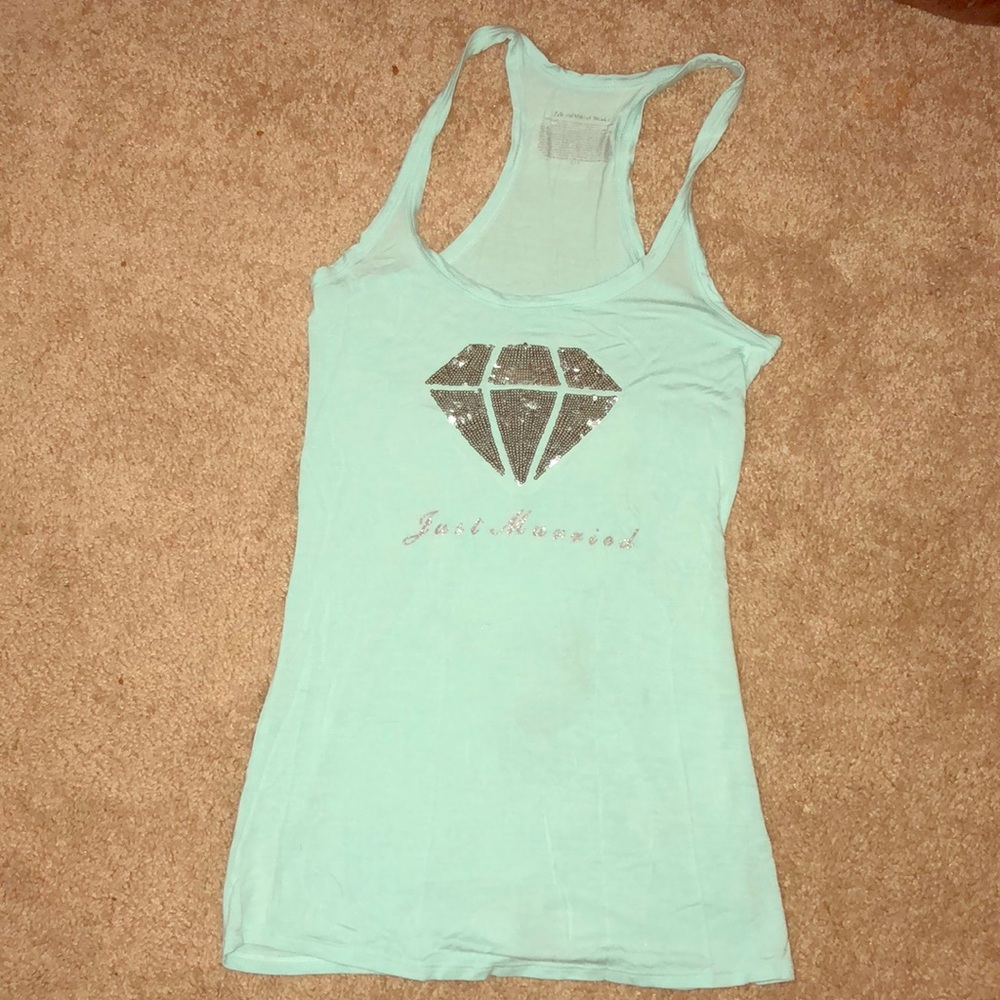 Victoria’s Secret “just married” tank